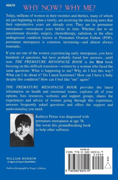 Premature Menopause Book