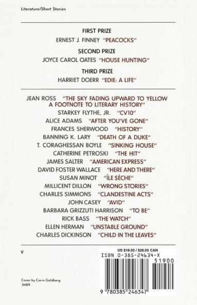 Prize Stories 1989