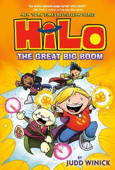 Hilo Book 3 The Great Big Boom (A Graphic Novel)