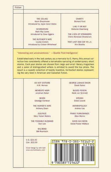 The O. Henry Prize Stories 2002