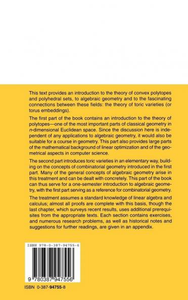 Combinatorial Convexity and Algebraic Geometry