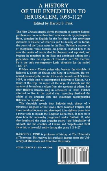 A History of the Expedition to Jerusalem 1095-1127