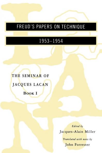 The Seminar of Jacques Lacan