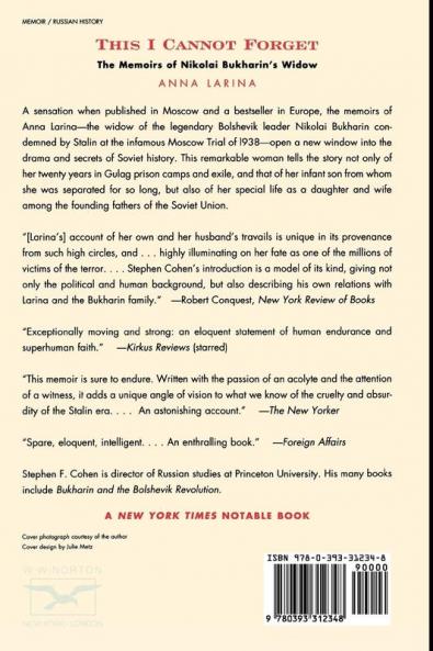 This I Cannot Forget