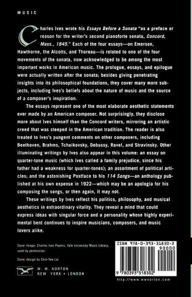 Essays Before a Sonata the Majority and Other Writings
