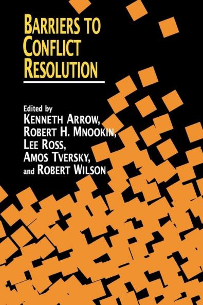 Barriers to Conflict Resolution
