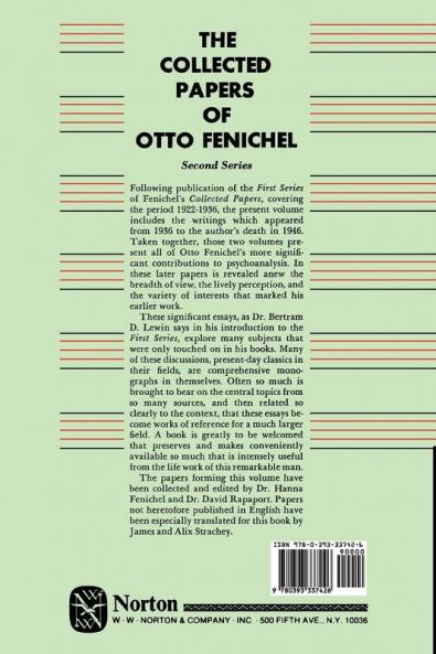 The Collected Papers of Otto Fenichel