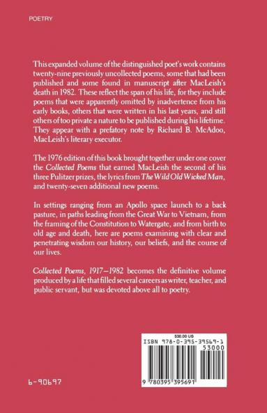 Collected Poems 1917 to 1982