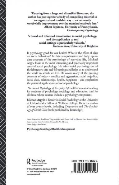Social Psychology of Everyday Life