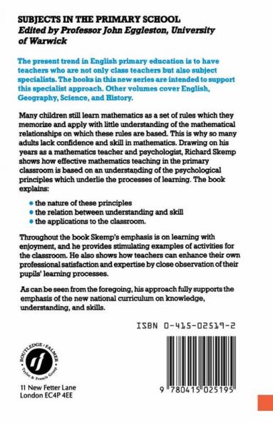 Mathematics in the Primary School