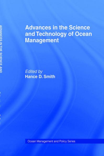 Advances in the Science and Technology of Ocean Management