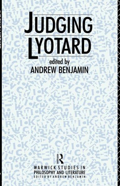 Judging Lyotard