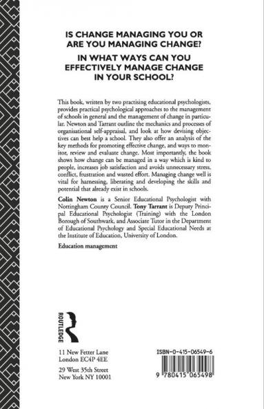 Managing Change in Schools