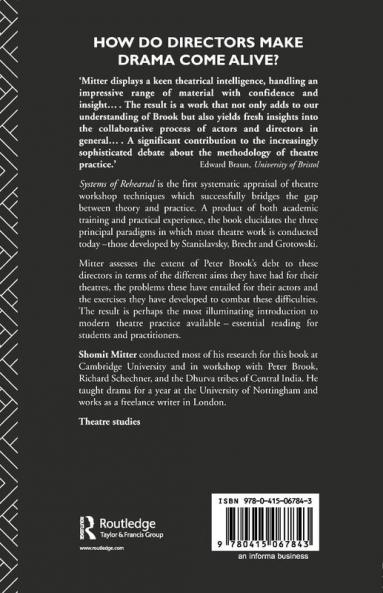Systems of Rehearsal