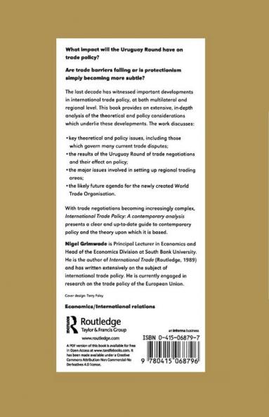 International Trade Policy
