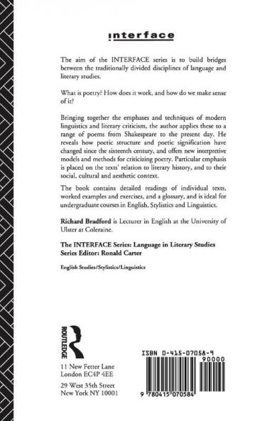 Linguistic History of English Poetry