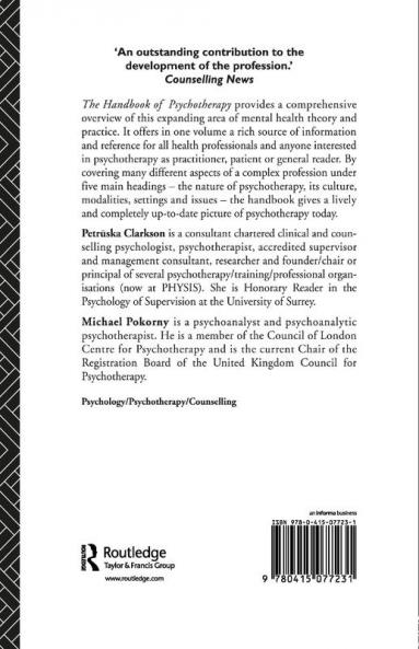 Handbook of Psychotherapy