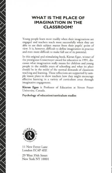 Imagination in Teaching and Learning