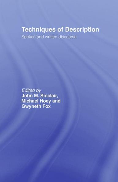 Techniques of Description