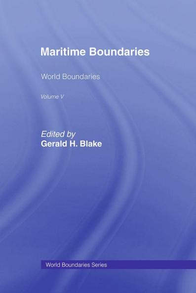 Maritime Boundaries