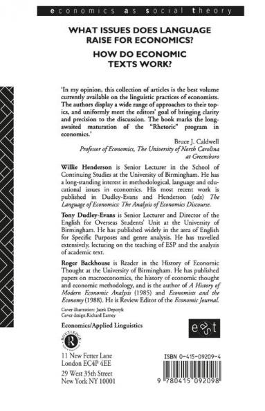 Economics and Language