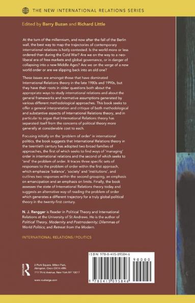 International Relations Political Theory and the Problem of Order