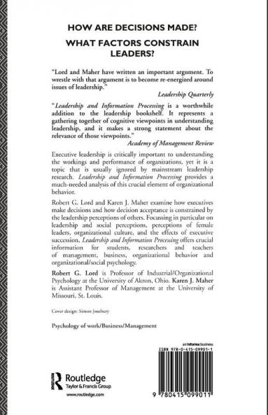 Leadership and Information Processing