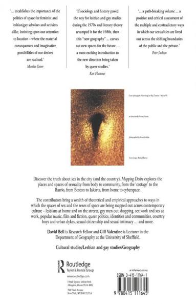 Mapping Desire:Geog Sexuality