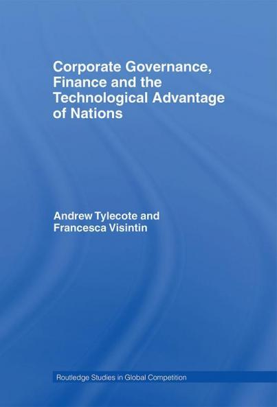 Corporate Governance Finance and the Technological Advantage of Nations