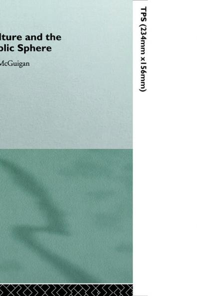Culture and the Public Sphere
