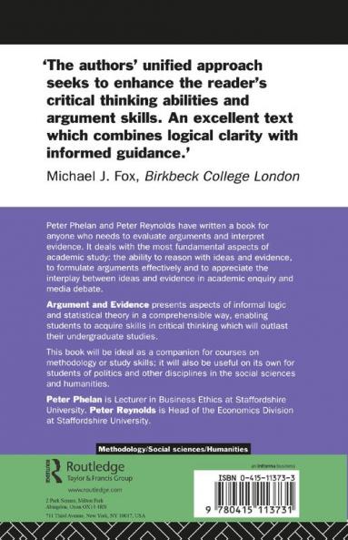 Argument and Evidence