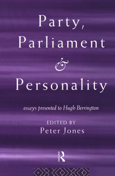 Party Parliament and Personality