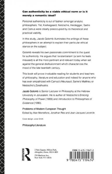 In Search of Authenticity