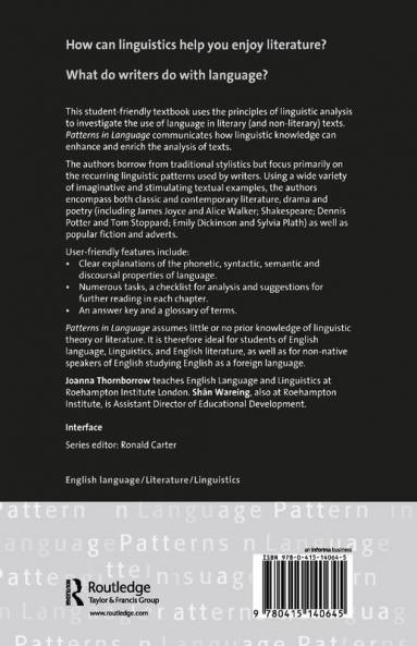 Patterns in Language