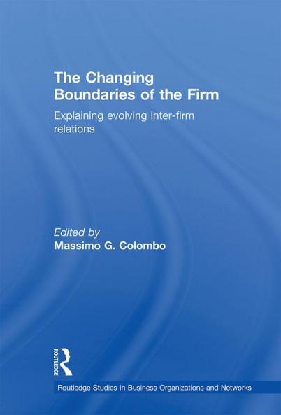 Changing Boundaries of the Firm