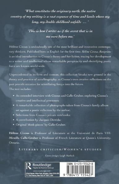 Hélène Cixous Rootprints