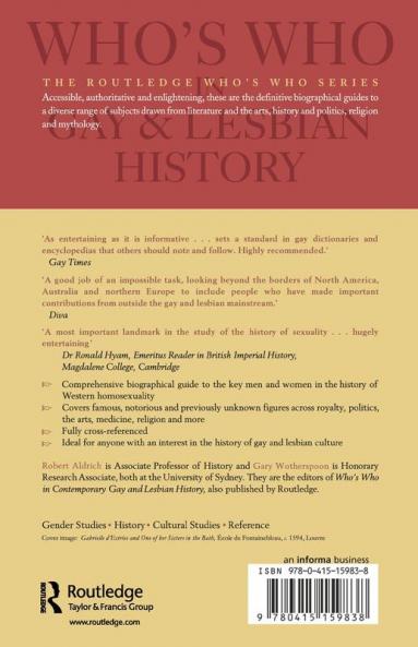 Who's Who in Gay and Lesbian History