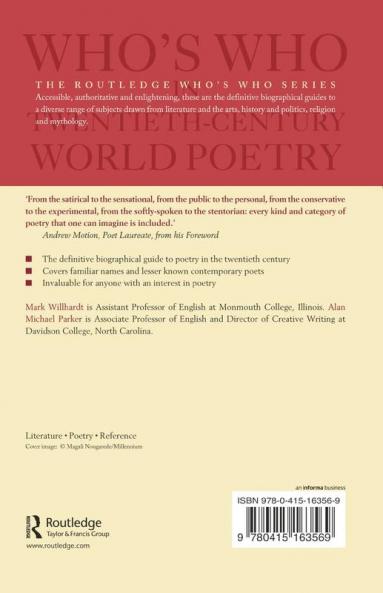 Who's Who in Twentieth Century World Poetry