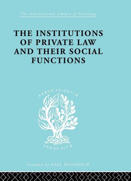 Inst Of Private Law Ils 208