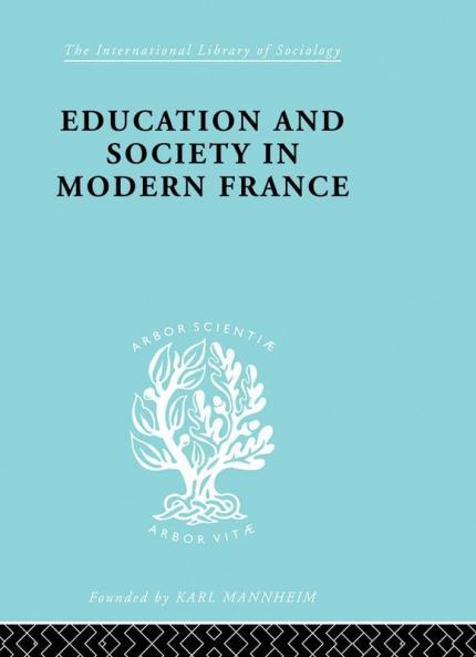 Education & Society in Modern France Ils 219