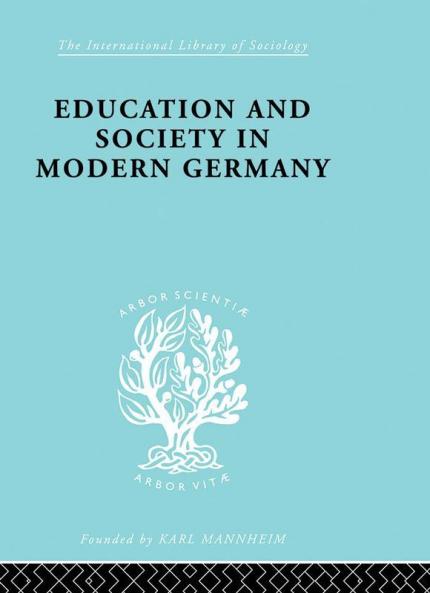 Education & Society in Modern Germany