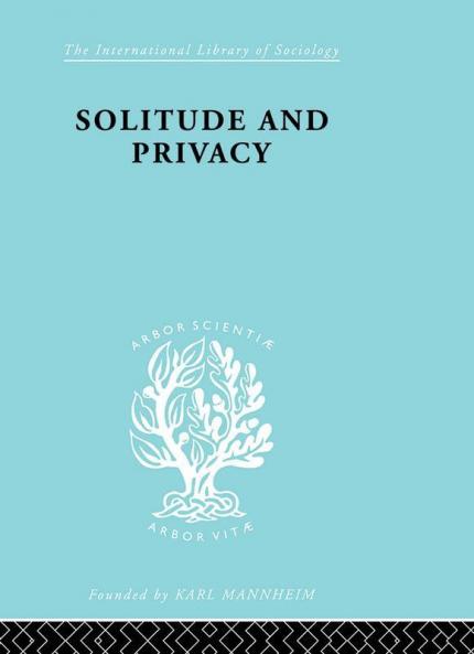 Solitude and Privacy