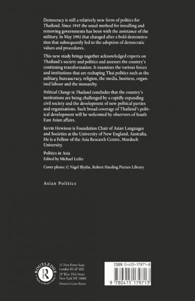 Political Change in Thailand