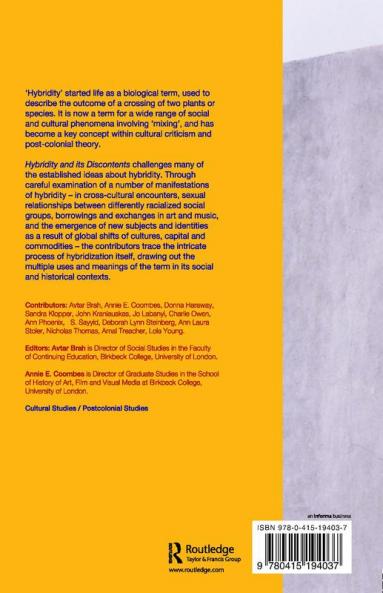 Hybridity and its Discontents