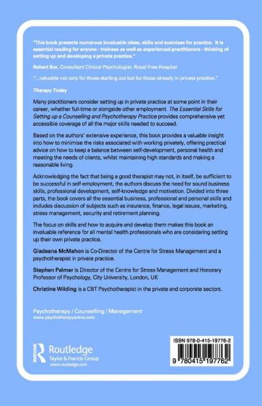 Essential Skills for Setting Up a Counselling and Psychotherapy Practice