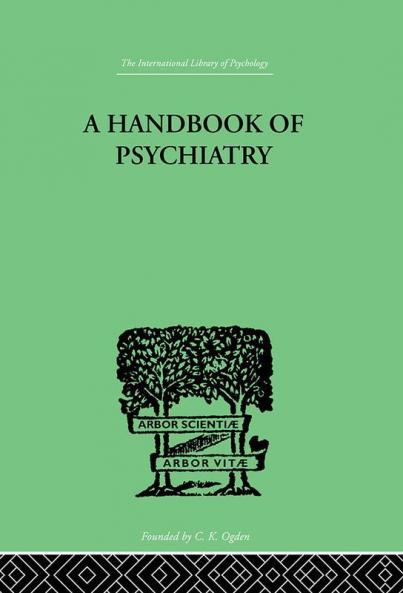 Handbook Of Psychiatry