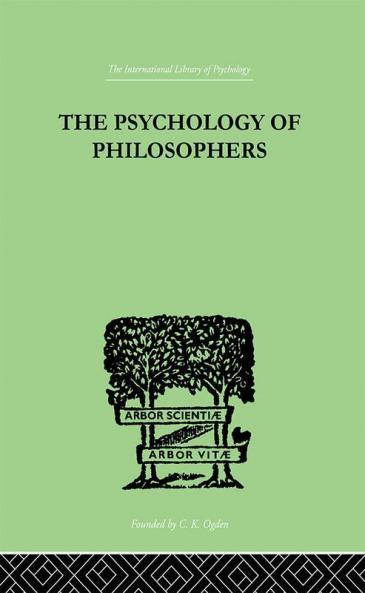 The Psychology Of Philosophers