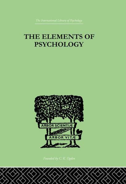 Elements Of Psychology