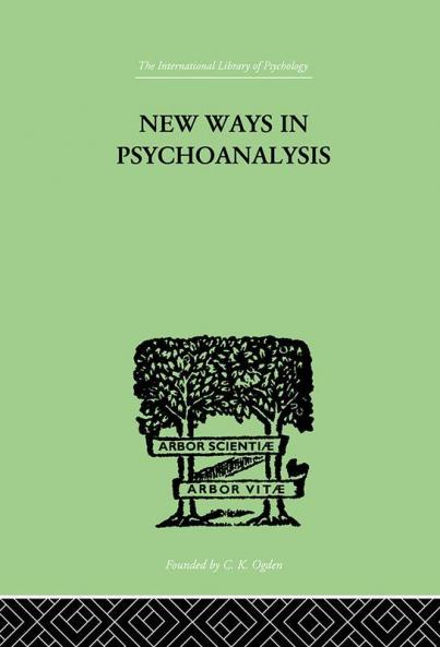 New Ways in Psychoanalysis