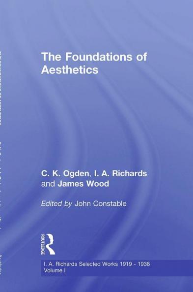Foundations Aesthetics V 1